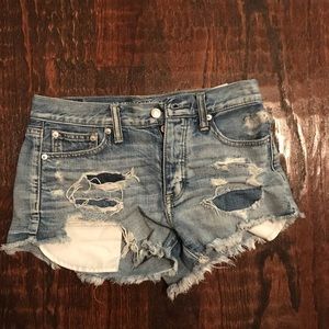 jean shorts